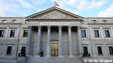 Spanien Finanzkrise Madrid Parlamentsgebäude