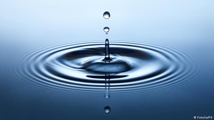 Symbolbild Wasser Wassertropfen (Fotolia/FG)