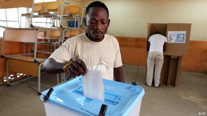 Angola 2012 Wahlen Luanda (AP)