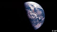 Die Erde Aufnahme aus dem Weltraum