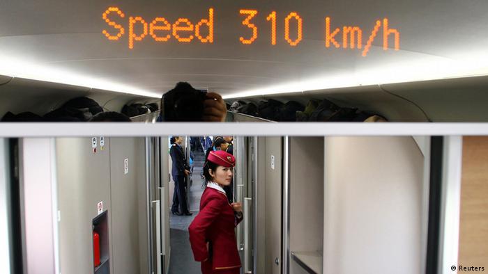 Bildgalerie HochgeschwindigkeitszÃ¼ge China (Reuters)