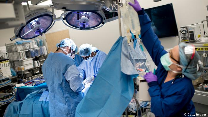 O hospital da Universidade Johns Hopkins, em Baltimore, é referência em transplantes de órgãos