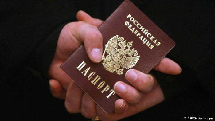 Russischer Pass Personalausweis Russland (AFP/Getty Images)