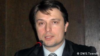Mazedonien Minister für Informatik Ivo Ivanovski (DW/S.Toevski)