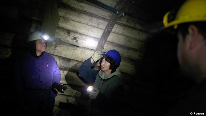 Bosnien und Herzegowina Frauen Bergarbeiterinnen (Reuters)