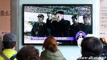 Nordkorea Fernsehen Kim Jong Un Seoul Südkorea