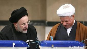 Khatami Rafsandschani Iran Wahlen (BornaNews)