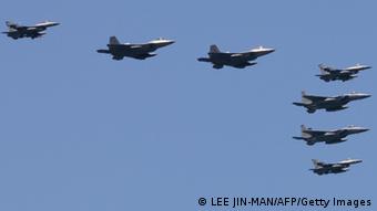 USA China Spionage Stealth Fighter F 22 (LEE JIN-MAN/AFP/Getty Images)