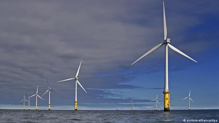 RWE-Windpark Großbritannien Nordwales