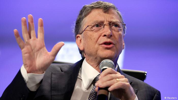 Bill Gates auf Peterson Institute 2013 Fiscal Summit (Reuters)