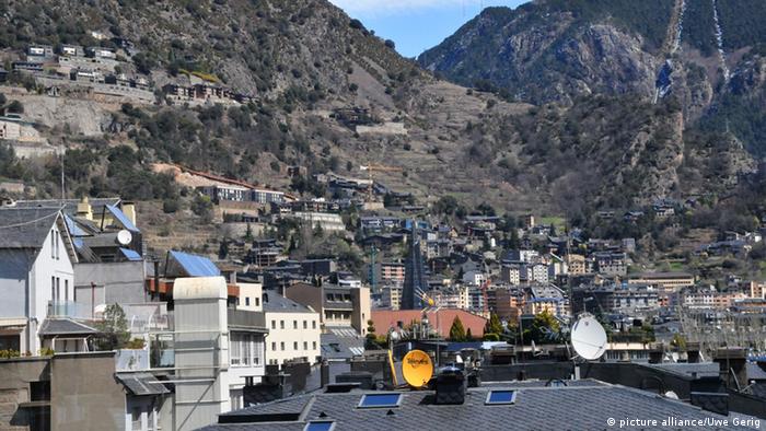 Stadtübersicht Andorra La Vella (picture alliance/Uwe Gerig)