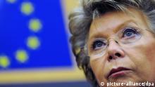 EU Kommissarin für Justiz Grundrechte und Bürgerschaft Viviane Reding