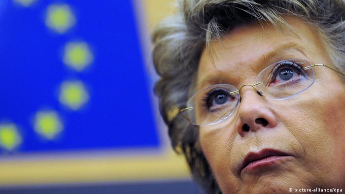 EU Kommissarin für Justiz Grundrechte und Bürgerschaft Viviane Reding (picture-alliance/dpa)
