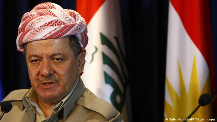 Massoud Barzani president of Iraq's autonomous region of Kurdistan