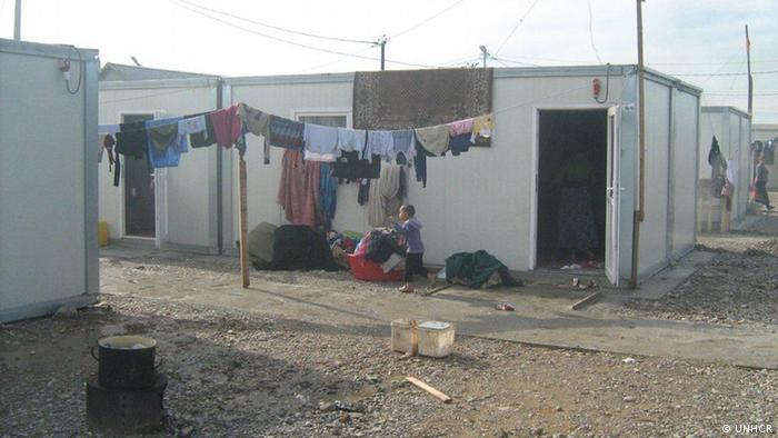 Konik Flüchtsingskamp in Montenegro (UNHCR)