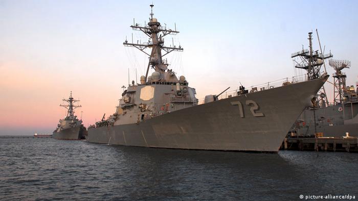 SYMBOLBILD USA verstärken Marine-Präsenz vor syrischer Küste (picture-alliance/dpa)