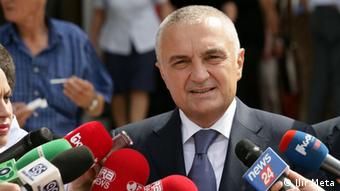 Albanien Präsident des Parlaments Ilir Meta (Ilir Meta)