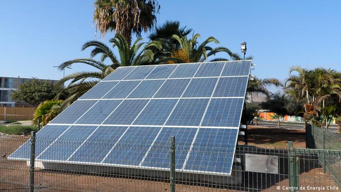 Chile Solarenergie Fotovoltaikenergie (Centro de Energía Chile)