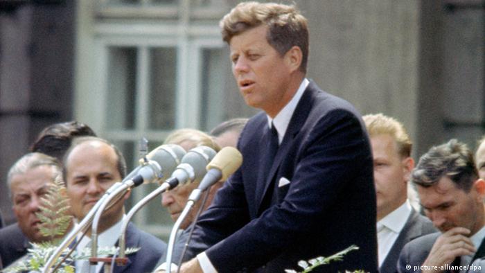 Kennedy em Berlim em junho de 1963