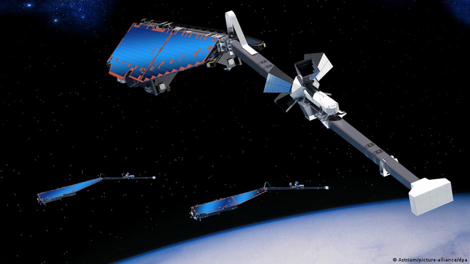 ESA Swarm Mission Satelliten Erdmagnetfeld