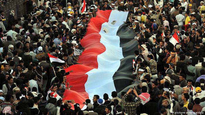 Demonstration of Jemen in Sanaa