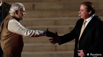 Indien Narendra Modi trifft Nawaz Sharif in Neu-Dheli 26.05.2014 (Reuters)
