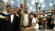 Ankunft iranischer Atomforscher Shahram Amiri in Teheran