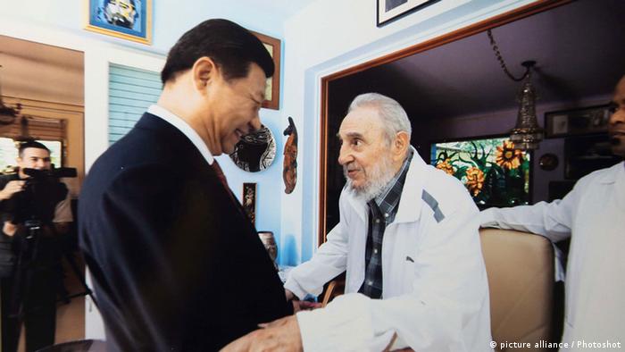 Xi Jinping Fidel Castro (picture alliance / Photoshot)