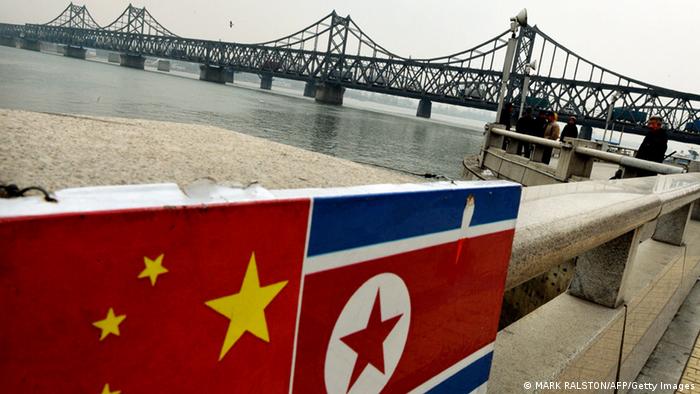 Grenze China Nordkorea Dandong (MARK RALSTON/AFP/Getty Images)