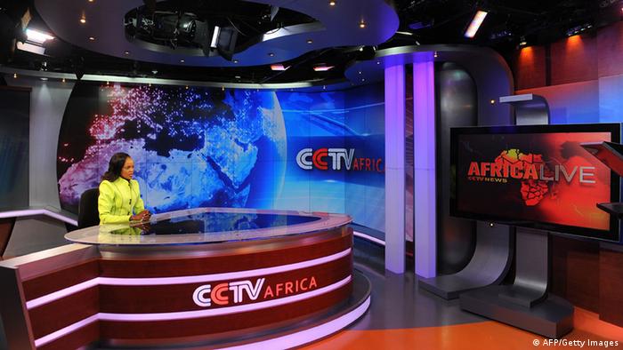 CCTV Africa kenia TV-Studio China Public Diplomacy Medien (AFP/Getty Images)