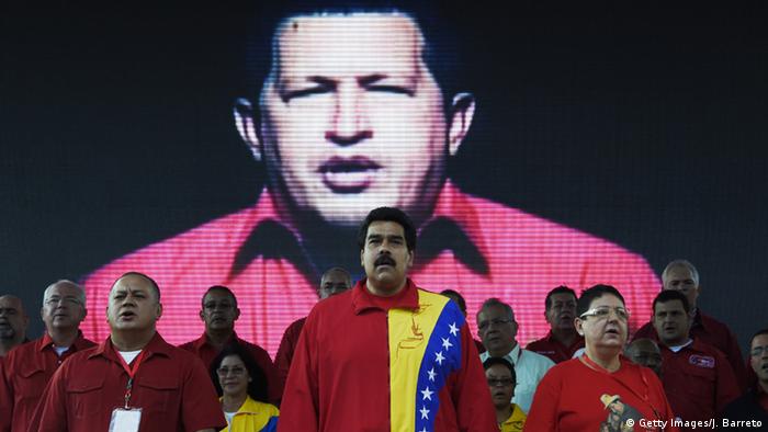 Symbolbild - Hugo Chavez (Getty Images/J. Barreto)