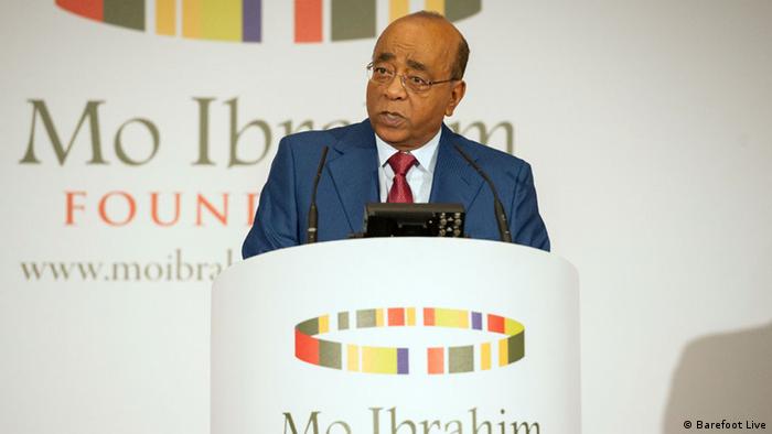 Mo-Ibrahim-Index für Regierungsführung in Afrika, 29.09.2014 in London (Barefoot Live)