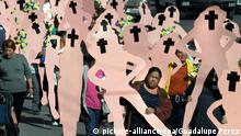 Frauenmorde in Ciudad Juarez, Mexiko Protest Gedenken 2003