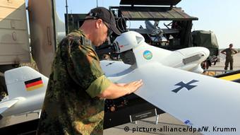 Bundeswehr-Drohne Luna (picture-alliance/dpa/W. Krumm)