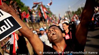 Symbolbild Arabischer Frühling Ägypten (picture-alliance/AP Photo/Khalil Hamra)