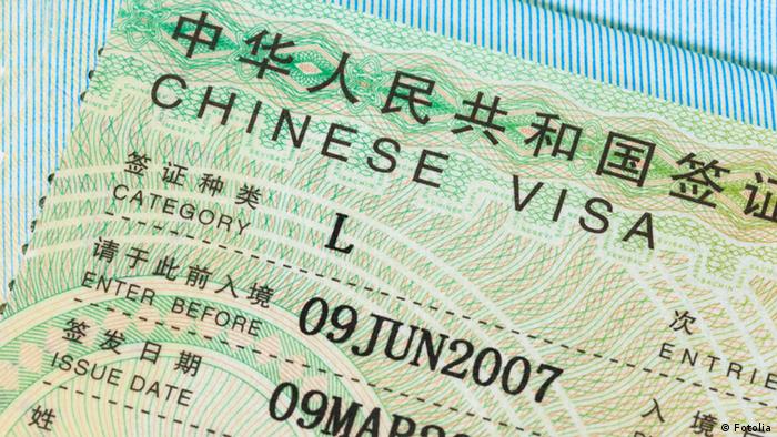 China Visum Visa (Fotolia)