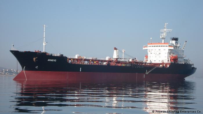 Öltanker Araevo Archivbild (Aegean Shipping Enterprises Co.)