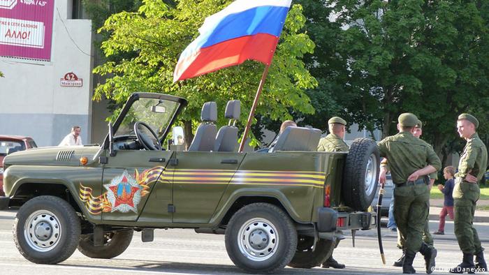 Российская военная техника на параде в Минске