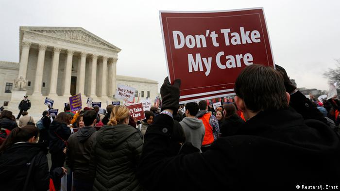 Obamacare Demonstration in Washington (Reuters/J. Ernst)