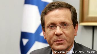 Israel Wahlen Isaac Herzog (Getty Images/AFP/C. Magen)