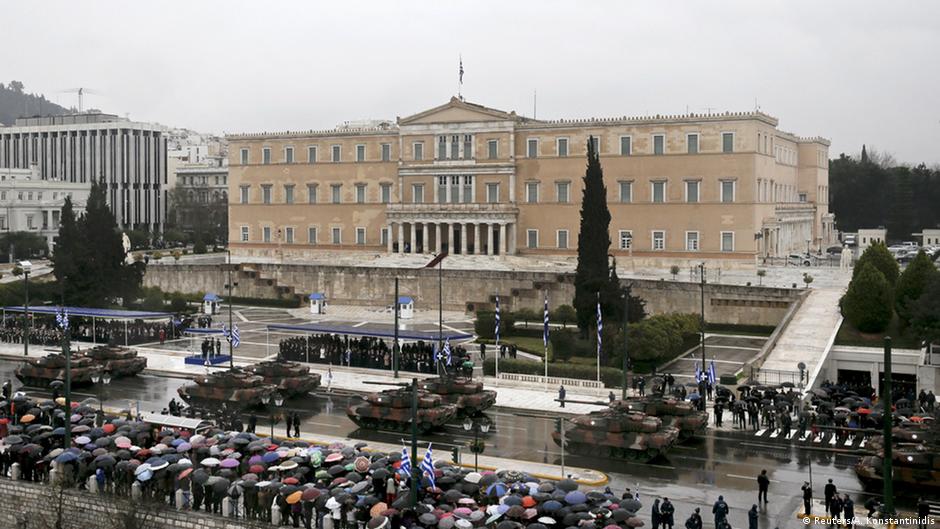 Griechenland Parade zum Tag der UnabhA¤ngigkeit in Athen