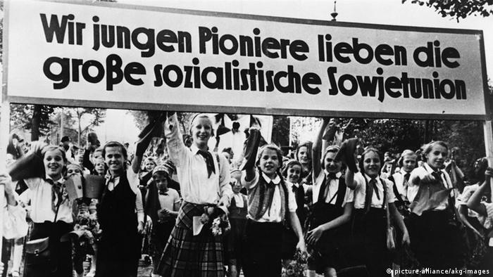 DDR 2.Pioniertreffen in Dresden 1955