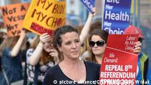 Protest pro Abtreibung in Dublin
