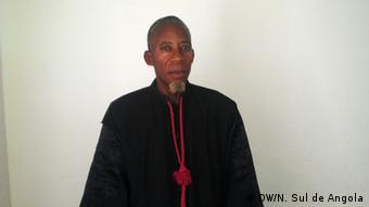 Angola Arao Bula Tempo Aktivist in Cabinda (DW/N. Sul de Angola)