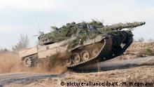 Kampfpanzer vom Typ Leopard 2