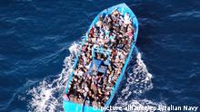 Italien Bootsflüchtlinge