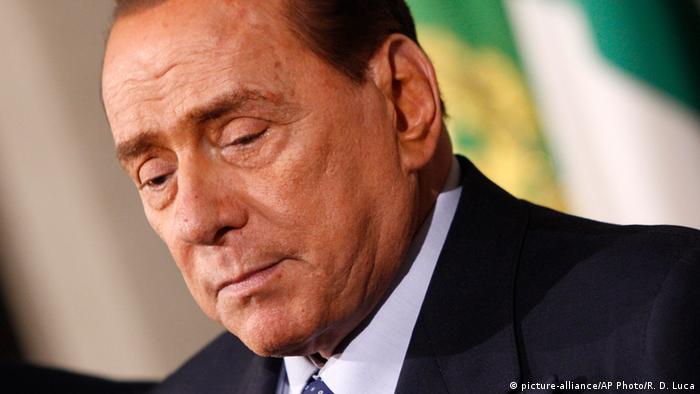Ehemaliger italinienischer Premier Silvio Berlusconi (picture-alliance/AP Photo/R. D. Luca)