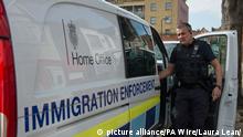 Symbolbild Großbritannien Maßnahmen gegen illegale Einwanderung