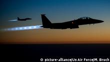 Symbolbild Luftangriffe der USA gegen IS