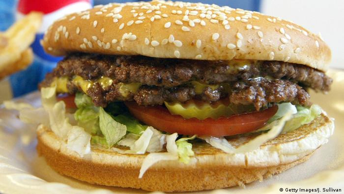 USA Burger mit einer extra Scheibe Fleisch